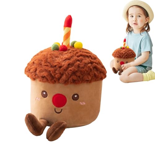 Plüschkissen für Geburtstagskuchen, Plüschtier für Geburtstagskuchen, Spielzeug mit gefüllter Geburtstagstorte, gefüllte Figur, C-Smile Plüschkissen für Geburtstagskuchen, Plüschtier für Geburtstagskuchen, Spielzeug mit gefüllter Geburtstagstorte, gefüllte Figur, C-Smile von Genérico