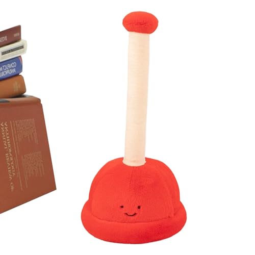 Plüschpuppe | Toilettenartikel für Puppen aus Plüsch mit Cartoon-Motiv – niedliches Toilettenzubehör aus Plüsch, Dekoration für Spielzeug für Zuhause, Sofa Deko von Genérico