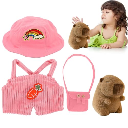 Plüschtier Carpinch Plüschtier Realistisches Angelspielzeug mit Kleidung und Zubehör Lustiges Meerschweinchen Plüschtier 25cm Wohnkultur für Wohnzimmer Plüschtier Carpinch Plüschtier Realistisches Angelspielzeug mit Kleidung und Zubehör Lustiges Meerschweinchen Plüschtier 25cm Wohnkultur für Wohnzimmer von Genérico
