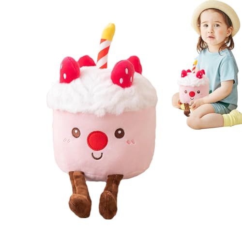 Plüschtier für Geburtstagskuchen, gefülltes Plüsch-Kuchenkissen, gefülltes Geburtstagskuchen-Spielzeug, gefüllte Figur, süßes Lächeln-Kuchenkissen, Plüschtier für Geburtstagskuchen, gefülltes Plüsch-Kuchenkissen, gefülltes Geburtstagskuchen-Spielzeug, gefüllte Figur, süßes Lächeln-Kuchenkissen, von Genérico