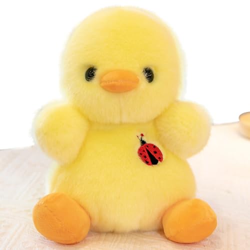 Plüschtier mit gelbem Huhn, für Partys, weiches Huhn, für Kinder, niedliche und weiche Puppen, Dekoration für Kinder, Babys, Kinder Plüschtier mit gelbem Huhn, für Partys, weiches Huhn, für Kinder, niedliche und weiche Puppen, Dekoration für Kinder, Babys, Kinder von Genérico