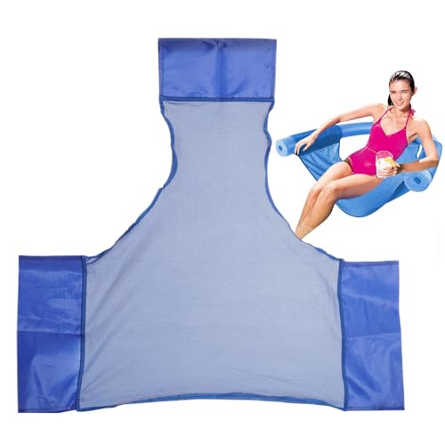 Pool für Nudelstuhl, Netzstoff, Schwimmstuhl, Schwimmstuhl, Wassersitz, Nudelstuhl, Nudelstuhl, Schwimmbett, Zubehör von Genérico