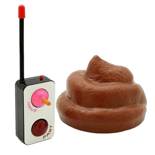 Poop Car Toy - RC Vehicle, Whirling Motion Gag Auto | Fernsteuerungsspielzeug mit Aktion für Kinder, Lachzeit der Familie, kreative Urlaubsreise, Geschenkidee Poop Car Toy - RC Vehicle, Whirling Motion Gag Auto | Fernsteuerungsspielzeug mit Aktion für Kinder, Lachzeit der Familie, kreative Urlaubsreise, Geschenkidee von Genérico
