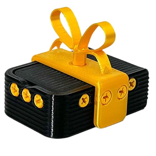 Present Box mit Schrauben, Puzzle Present Boxen, lustige Prank Screw Box, Puzzle Box für Präsentationen, kreative Präsentationsbox, dekorative Überraschungsbox für Schmuck Spielzeug Present Box mit Schrauben, Puzzle Present Boxen, lustige Prank Screw Box, Puzzle Box für Präsentationen, kreative Präsentationsbox, dekorative Überraschungsbox für Schmuck Spielzeug von Genérico