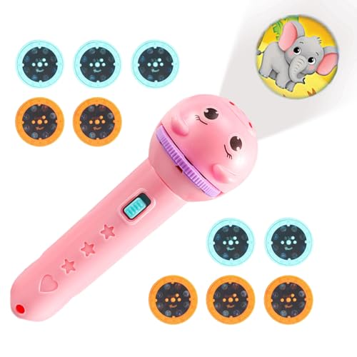 Projektionslampe für Kinder, batteriebetriebene Taschenlampen für Kinder, Projektorlicht für Kinder, 80 Cartoon-Muster, pädagogische Rutschen für die Lampe Projektionslampe für Kinder, batteriebetriebene Taschenlampen für Kinder, Projektorlicht für Kinder, 80 Cartoon-Muster, pädagogische Rutschen für die Lampe von Genérico