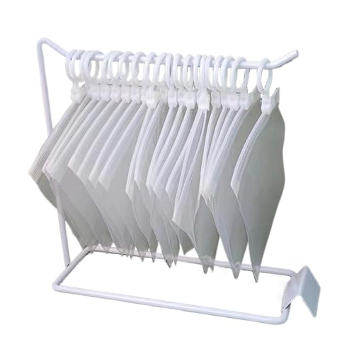 Puppen-Kleiderbügel – Garderobe für Puppenhaus – Garderobe für Spielzeughaus mit Ständer für kleine Kostüme für Mädchen und im Rollenspiel von Genérico