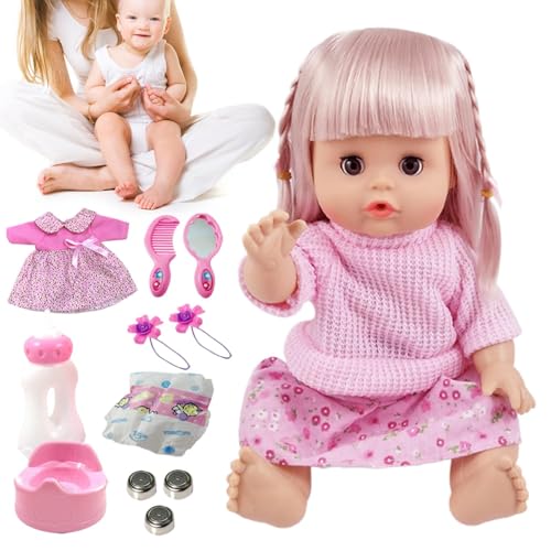 Puppen-Krankenpflegeset | Pflegespielzeug für simulierte Puppen in Kindergröße 30,5 cm - Vor-Kinderspielzeug für Zuhause, Spielplatz, Tempran-Lernzentrum Puppen-Krankenpflegeset | Pflegespielzeug für simulierte Puppen in Kindergröße 30,5 cm - Vor-Kinderspielzeug für Zuhause, Spielplatz, Tempran-Lernzentrum von Genérico