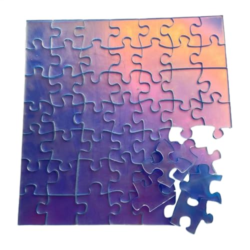 Puzzle, unmögliche Herausforderung, schwieriges Puzzlespiel, hart, transparent, ohne Wiederholung, 49 Stück für Kinder Puzzle, unmögliche Herausforderung, schwieriges Puzzlespiel, hart, transparent, ohne Wiederholung, 49 Stück für Kinder von Genérico