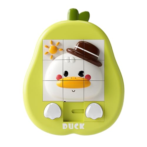 Puzzle - Brain Teaser | Brain Game | -Animal Maze Ball Puzzle Games Fruit-Shaped Puzzle Ball Brain Games Interactive Travel Puzzle Games For Boys & Girls Sliding Puzzle Toy For Fun von Genérico