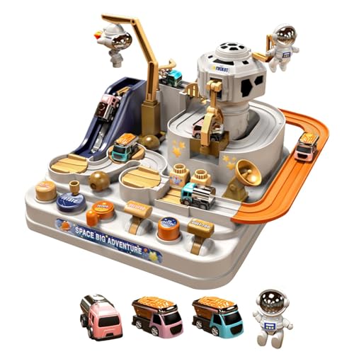 Rail Car Puzzle, Autos, Weltraumspielzeug, Rettungsabenteuer, Rettungsspiele, Space City, magnetisches Spielzeug, pädagogisches Puzzle von Genérico