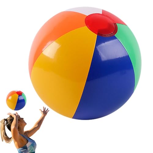 Rainbow Beach Balls Aufblasbares Ballspielzeug, bunte Wasserkugeln, Partygeschenke für Poolspiele, Schwimmspielzeug, Outdoor-Spiel für Kinder, lebendige Kugeln Rainbow Beach Balls Aufblasbares Ballspielzeug, bunte Wasserkugeln, Partygeschenke für Poolspiele, Schwimmspielzeug, Outdoor-Spiel für Kinder, lebendige Kugeln von Genérico