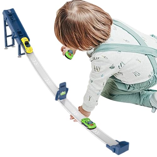 Rampenspielzeug für Autos: Rutschenspielzeug für Autos, Katapult-Track-Spielzeug mit 2 Autos zum Lernen, interaktive Rennstrecke, Kinderpartys Rampenspielzeug für Autos: Rutschenspielzeug für Autos, Katapult-Track-Spielzeug mit 2 Autos zum Lernen, interaktive Rennstrecke, Kinderpartys von Genérico
