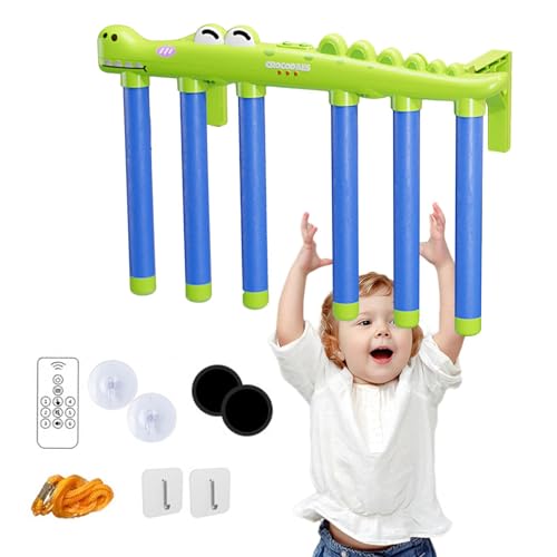 Reflex Challenge Game, Catching Sticks Game | Reflex Challenge Spiel Catching Sticks with Music | Einstellbare Geschwindigkeit interaktiver Reaktionstrainer für sensorisches Spielzeug für alle von Genérico