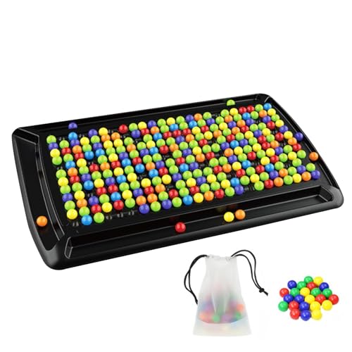 Regenbogen-Ball-Entfernungsspiel: Schreibtischspiel mit bunten Kugelkombinationen | Strategiespiel mit 288 Teilen | Schachpuzzle der | Brettspiel von Bo Regenbogen-Ball-Entfernungsspiel: Schreibtischspiel mit bunten Kugelkombinationen | Strategiespiel mit 288 Teilen | Schachpuzzle der | Brettspiel von Bo von Genérico