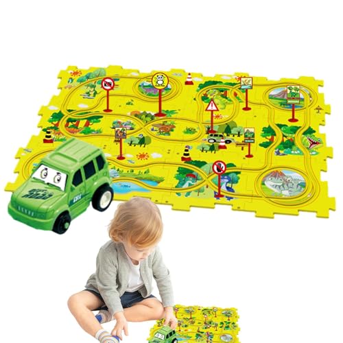 Rennstrecken für Kinder – Spielzeug zum Bau von Eisenbahnautos, Spielzeug für die Rennstrecke für Kinder, lustiger Eisenbahnwagen, Kinderspiel Co Rennstrecken für Kinder – Spielzeug zum Bau von Eisenbahnautos, Spielzeug für die Rennstrecke für Kinder, lustiger Eisenbahnwagen, Kinderspiel Co von Genérico