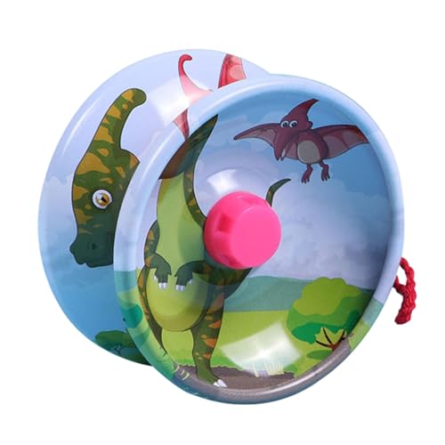 Responsive Yoyo - Cartoon Dinosaurier Responsive Yoyo Mit Kugellager | Cartoon Dinosaurier Kugellager Yoyo für professionelle Tricks | Collecci Spielzeug von Genérico