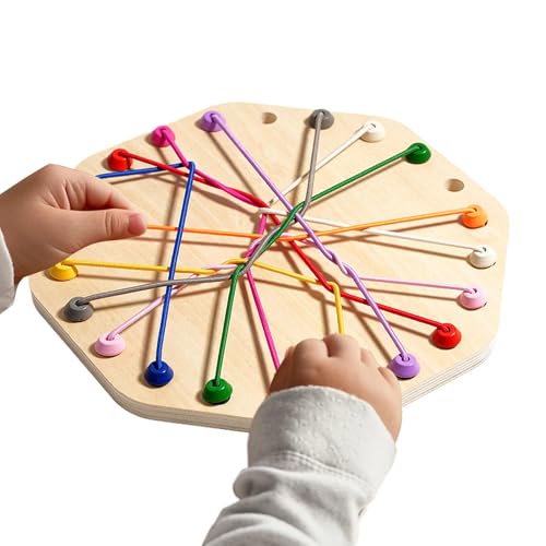Rope Untangling Game, Rope Challenge Game – Strategie, Seilabnutzung, Trainingsspielzeug für logisches Denken, interaktive Brettspiele verbessern die -Interaktion von Genérico
