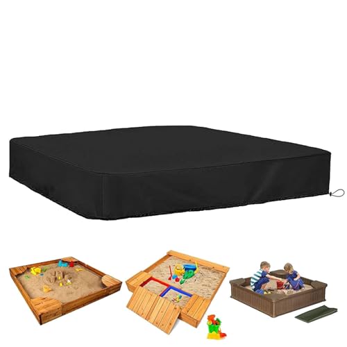 Sandkastenabdeckung gegen Regen und Blätter | wasserdichte und staubdichte Abdeckung für Sandkasten für Kinderspiele | mit Deckel Sandkastenabdeckung gegen Regen und Blätter | wasserdichte und staubdichte Abdeckung für Sandkasten für Kinderspiele | mit Deckel von Genérico