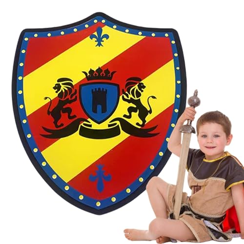 Schaumstoffspielzeug aus dem mittelalterlichen Simulationsspiel, Schaumstoffspielzeug für Kinder - mittelalterliches Schaumstoffschild, Sortiment von Kampfkostümen, Rollenspielschild für Jungen und Schaumstoffspielzeug aus dem mittelalterlichen Simulationsspiel, Schaumstoffspielzeug für Kinder - mittelalterliches Schaumstoffschild, Sortiment von Kampfkostümen, Rollenspielschild für Jungen und von Genérico