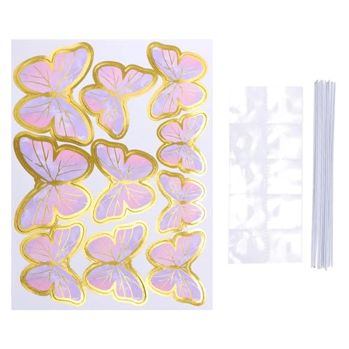 Schmetterlings-Cupcake-Topper – Cupcake-Dekoration für Schmetterlinge | eleganter Schmetterlings-Cupcake-Topper aus Papier, Schmetterlings-Topper für Hochzeitsdekoration, verwendet für Abschlussfeier Schmetterlings-Cupcake-Topper – Cupcake-Dekoration für Schmetterlinge | eleganter Schmetterlings-Cupcake-Topper aus Papier, Schmetterlings-Topper für Hochzeitsdekoration, verwendet für Abschlussfeier von Genérico