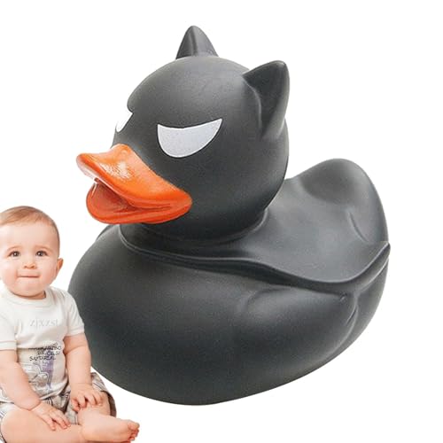 Schwarze Badeente – Lustiges Badespielzeug für Kinder, Spielzeug für die Vorschule, Halloween-Party, Badespielzeug für Kinder, schwimmendes Spielzeug Schwarze Badeente – Lustiges Badespielzeug für Kinder, Spielzeug für die Vorschule, Halloween-Party, Badespielzeug für Kinder, schwimmendes Spielzeug von Genérico