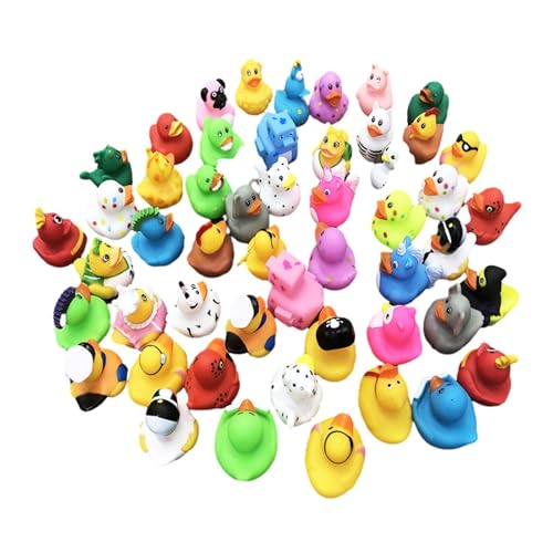 Set mit Gummienten, bunte und niedliche Gummienten, lustige Enten für Partygeschenke für kleine Kinder, Spielzeug für Partys im Pool am Sommerstrand Set mit Gummienten, bunte und niedliche Gummienten, lustige Enten für Partygeschenke für kleine Kinder, Spielzeug für Partys im Pool am Sommerstrand von Genérico
