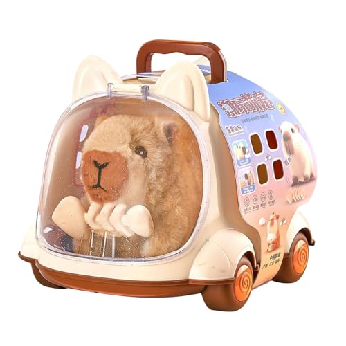 Simulation Roboter Pet | Started Pet Simulation Electric Animal Toy - Finge Feeding Flasche und Kamm inklusive Roboter Dog Rabbit Cat für Reisen, Wohnzimmer von Genérico