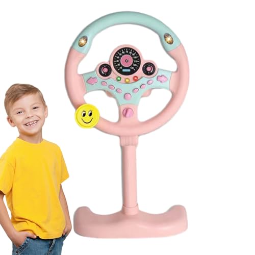 Simulierter Fahrregler: Unterstützung des simulierten Lenkrads für Kinder, tragbarer Simulations-Controller für und Mädchen von Genérico