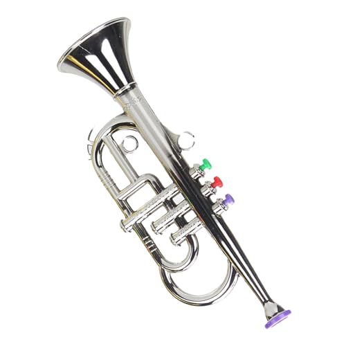 Simuliertes Trompeteninstrument, Musikspielzeug, Trompetenspielzeug, Windspielzeug, Trompete, Horn, frühes Lernspielzeug für Geburtstag, Weihnachten, Urlaub Simuliertes Trompeteninstrument, Musikspielzeug, Trompetenspielzeug, Windspielzeug, Trompete, Horn, frühes Lernspielzeug für Geburtstag, Weihnachten, Urlaub von Genérico