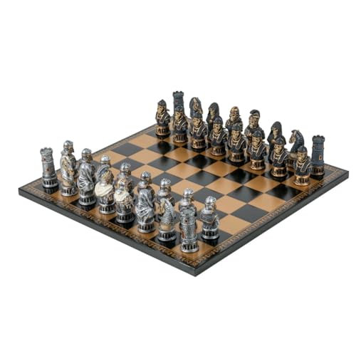 Skeleton Busts Set + Leatherette Chess Board New von Genérico