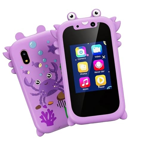 Smartphonespielzeug für Kinder: Interaktives Lerngerät, Doppelkamera-Funktion, Musikgeschichten-Player | pädagogisches Design für mobile Geräte, Telefone Smartphonespielzeug für Kinder: Interaktives Lerngerät, Doppelkamera-Funktion, Musikgeschichten-Player | pädagogisches Design für mobile Geräte, Telefone von Genérico