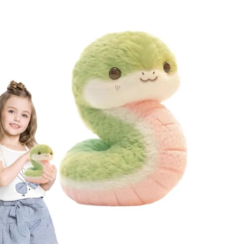 Snake Doll 24,9 cm weiches Tierspielzeugkissen im Cartoon-Stil | Gefüllte Schlangen Plushes für Kinder und Erwachsene, und Mädchen, gemütliches Dekokissen, Fig Snake Doll 24,9 cm weiches Tierspielzeugkissen im Cartoon-Stil | Gefüllte Schlangen Plushes für Kinder und Erwachsene, und Mädchen, gemütliches Dekokissen, Fig von Genérico