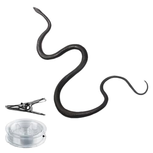 Snake Prank - Fake Snake Toy | Realistic Snake Toy with String | Snake Prank Practical Jokes at Gatherings Garden Fake Tricky Prop Favor Realistic Fake Rubber Snake Toys Snake Prank - Fake Snake Toy | Realistic Snake Toy with String | Snake Prank Practical Jokes at Gatherings Garden Fake Tricky Prop Favor Realistic Fake Rubber Snake Toys von Genérico