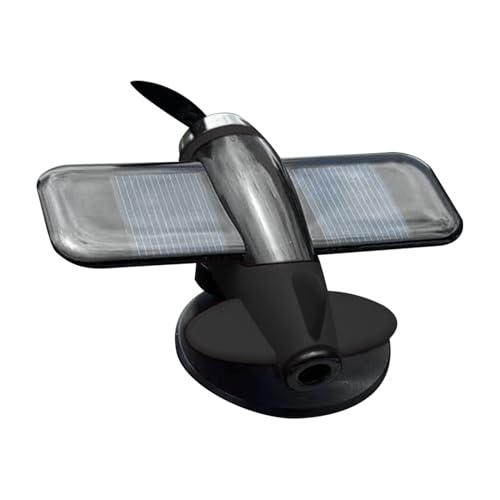 Solarbetriebene Möbel – Dekorationen rotierender Helikopter | Drehplatte für Flugzeugmodell | Solarbetriebene Tischfigur für den Schreibtisch im von Genérico