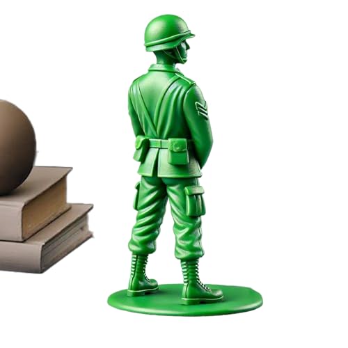 Soldaten der Armee: Set aus klassischen Spielzeugsoldaten, Cartoon-Figuren, interaktive Miniaturfiguren, Modell zum Sammeln mit Zubehör von Genérico