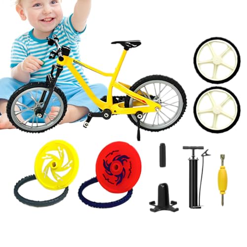 Spielzeug – Sports Finger Cycle Toys mit veränderbaren Teilen | Flick Trix Fingerspielzeug | Sport Outdoor Miniatur Schreibtisch Ornament für , Fensterbank, Bett von Genérico