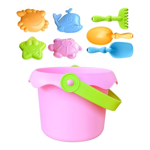 Spielzeug für Kinder, komplettes Sommerspielzeug-Set | Burgen-Bausatz mit Formen, Eimer und Schaufeln für Schulen und Kindergärten im Freien Spielzeug für Kinder, komplettes Sommerspielzeug-Set | Burgen-Bausatz mit Formen, Eimer und Schaufeln für Schulen und Kindergärten im Freien von Genérico
