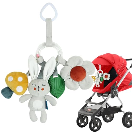 Spielzeug zum Aufhängen für Baby-Gymnastik, Spielzeug für den Sitz von Teether mit Teether mit Teether, Babyautositzspielzeug für Babys mit hängenden Spielzeugen im Auto Spielzeug zum Aufhängen für Baby-Gymnastik, Spielzeug für den Sitz von Teether mit Teether mit Teether, Babyautositzspielzeug für Babys mit hängenden Spielzeugen im Auto von Genérico