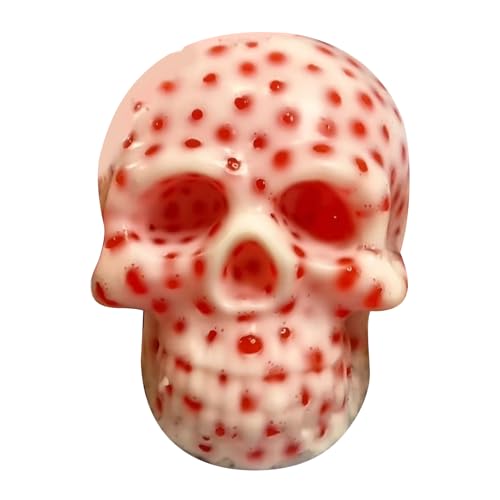 Spielzeug zum Wiedergeben von Körnern | Anti-Stress-Spielzeug, Totenkopf-Spielzeug zum Ausdrücken von Mitessern, befriedigende wiederverwendbare Gadgets für Partys, Studium, Entspannung, Reisen Spielzeug zum Wiedergeben von Körnern | Anti-Stress-Spielzeug, Totenkopf-Spielzeug zum Ausdrücken von Mitessern, befriedigende wiederverwendbare Gadgets für Partys, Studium, Entspannung, Reisen von Genérico