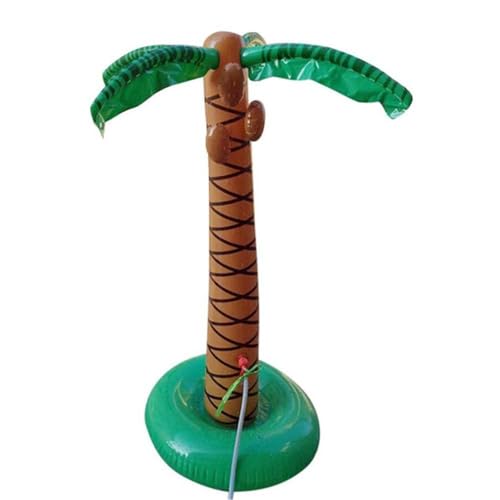 Spinkler Aufblasbare Palme, lustiges Spielzeug für den Hinterhof, Sommergarten-Set | Wasserfunktion im Freien für Kleinkinder und Kinder, zum Sprühen von Co Spinkler Aufblasbare Palme, lustiges Spielzeug für den Hinterhof, Sommergarten-Set | Wasserfunktion im Freien für Kleinkinder und Kinder, zum Sprühen von Co von Genérico