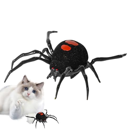 Spinnenspielzeug zum Spazierengehen | Fake Walking Spider Toy Simulation Tier | Outdoor-Zubehör für den Innen- und Außenbereich gleichermaßen geeignet für Langeweile Gag Chiste für Erwachsene und von Genérico