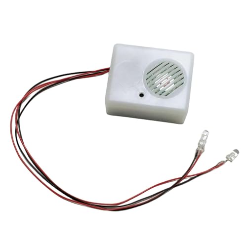 Sprachaktiviertes Gespenst, Halloweensonde mit sprachaktiviertem Geisterschrei, LED-Licht, gruselige Halloween-Werkzeuge, sprachaktivierter Lautsprecher von H von Genérico