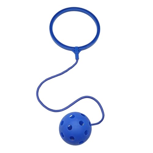 Springball, Sprungball, Sprungball, einbeiniger Schwung durch Drehen des weichen Sprungrings in verschiedenen Farben, Koordination Fitness Sports Ball außerhalb der Übung, ohne das Spielzeug von Genérico