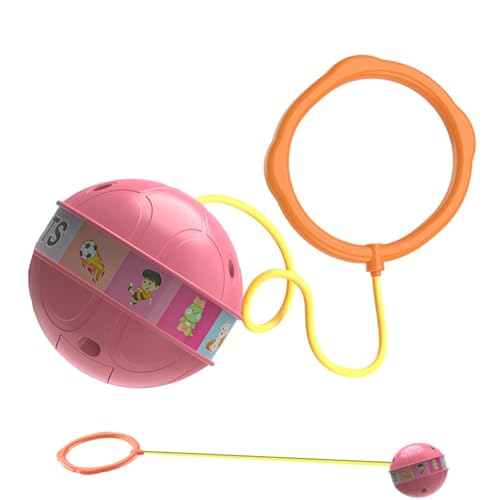 Sprungball für Knöchel, Knöchel zum Seilspringen, Sprungseil mit Akku, blinkender Leuchtball, ab 3 Jahren, zur Verbesserung der Koordination von Genérico
