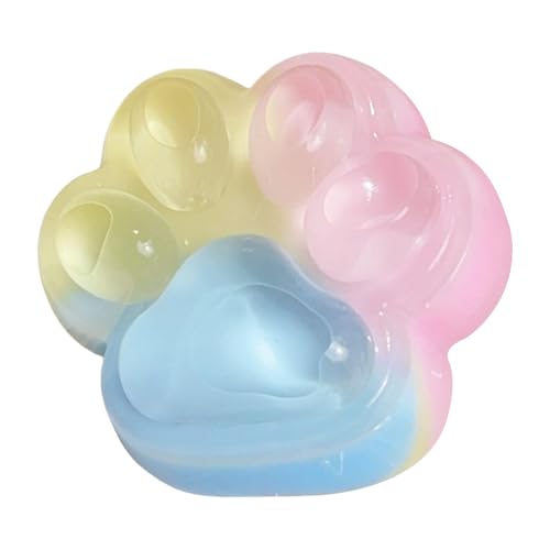 Squishy Katzenpfoten-Spielzeug, weiches Spielzeug mit Katzenpfoten, Regenbogen-Katzenpfoten-Spielzeug, weich, sensorisches Spielzeug, niedlicher und lustiger Entspannungsball, Squishy Katzenpfoten-Spielzeug, weiches Spielzeug mit Katzenpfoten, Regenbogen-Katzenpfoten-Spielzeug, weich, sensorisches Spielzeug, niedlicher und lustiger Entspannungsball, von Genérico