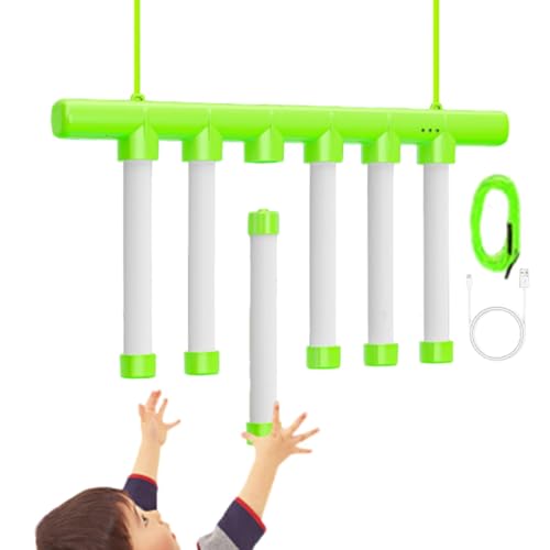 Stick Catch Game – Reflexionsspiel zum Fallenlassen Stöcke | Reaktionsspiel mit 3 einstellbaren Geschwindigkeiten zum Fangen von beleuchteten Trainingsschlägern, Spielzeug, fallende Stöcke für ein Stick Catch Game – Reflexionsspiel zum Fallenlassen Stöcke | Reaktionsspiel mit 3 einstellbaren Geschwindigkeiten zum Fangen von beleuchteten Trainingsschlägern, Spielzeug, fallende Stöcke für ein von Genérico