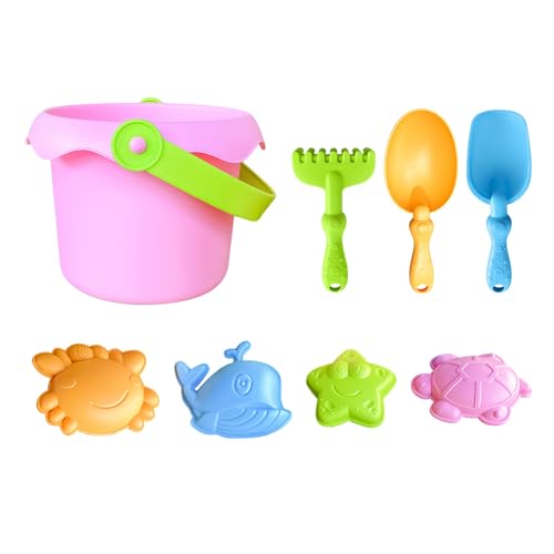 Strandspielzeug-Set – komplettes Sommerspielzeug-Set – Burgen-Bausatz mit Formen, Eimer und Schaufeln für Schulen und Kindergärten im Freien Strandspielzeug-Set – komplettes Sommerspielzeug-Set – Burgen-Bausatz mit Formen, Eimer und Schaufeln für Schulen und Kindergärten im Freien von Genérico