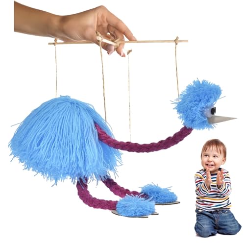 Straußenpuppe, gefüllt, interaktive Marionette für Kinder und Erwachsene, realistische Straußenpuppe für Simulationsspiel, Familienshows, Theaterstücke, f Straußenpuppe, gefüllt, interaktive Marionette für Kinder und Erwachsene, realistische Straußenpuppe für Simulationsspiel, Familienshows, Theaterstücke, f von Genérico
