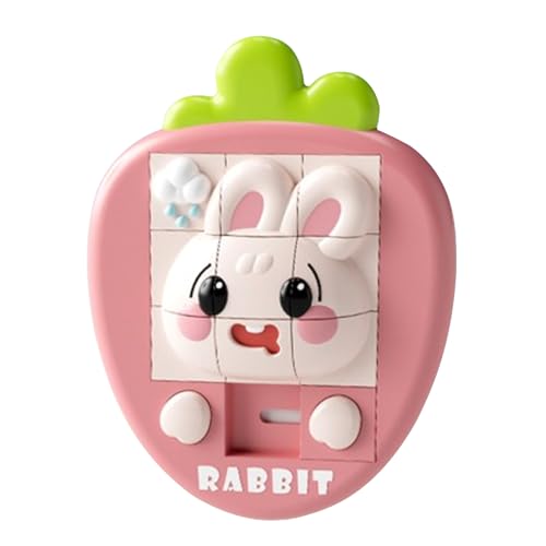 Strawberry Slide Puzzle, Huarong Road Strategy Puzzle, interessantes Teaser-Spielzeug | Bunte pädagogische Logik mit beweglichen Teilen, lustiges Lernspiel für den Strawberry Slide Puzzle, Huarong Road Strategy Puzzle, interessantes Teaser-Spielzeug | Bunte pädagogische Logik mit beweglichen Teilen, lustiges Lernspiel für den von Genérico