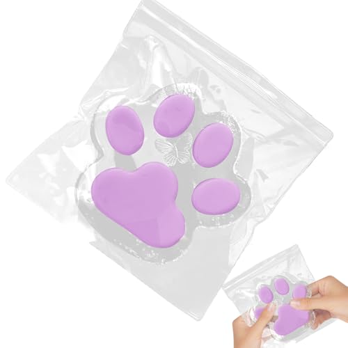 Tabba Squishy - Squishy Cat Paw | Soft Fidget Toys | Cat Paw Stress Toys Slow Rebound Pinch Toys Elastic Squeeze Girls Super Soft Squeeze Fidget Toys Kids Cat Paw Pinch Fidget Toy von Genérico